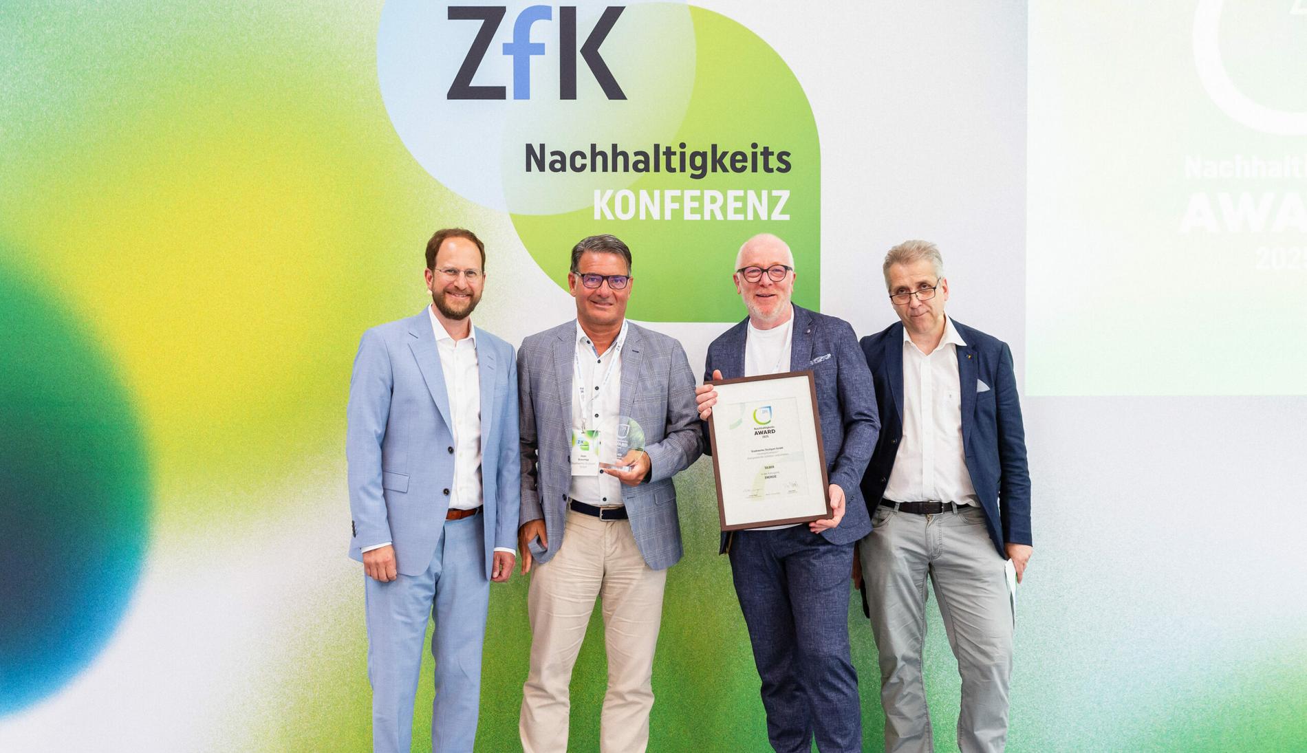 Stadtwerke Stuttgart gewinnen Silber